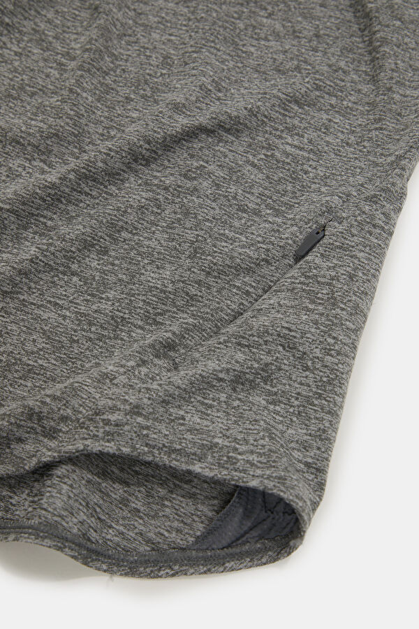 Swift Gri Melanj V Yaka Kadın Sweatshirt 5