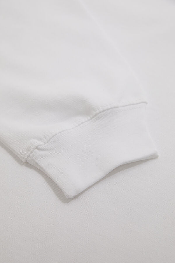 Sportswear Essential Beyaz O Yaka Kadın T-Shirt 4