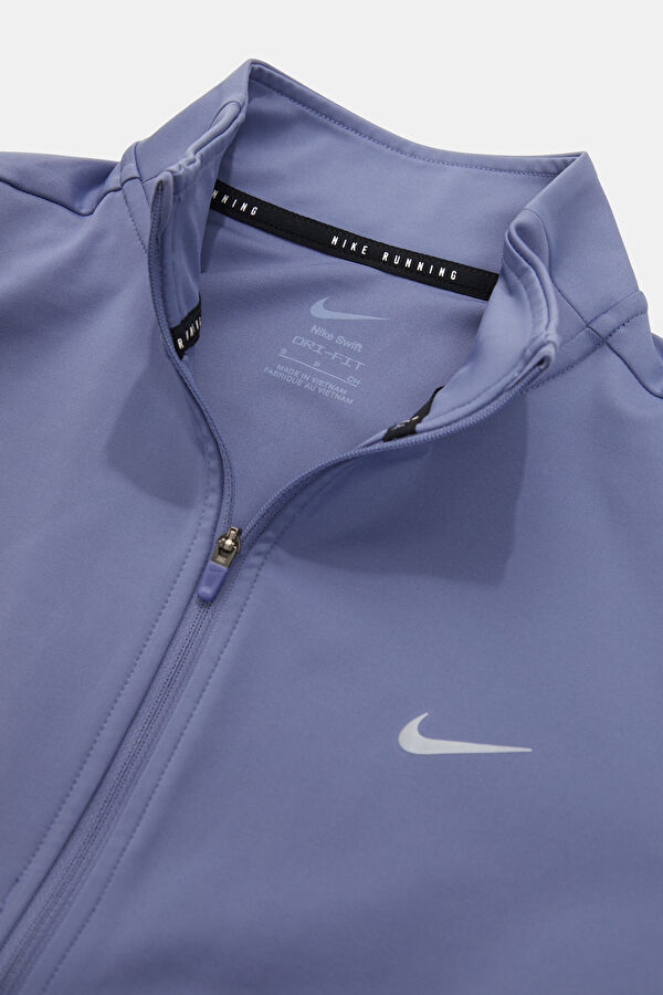 Swift Lacivert Dik Yaka Kadın Sweatshirt 3