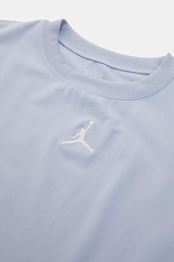 Ice Blue Crew Neck Women's Bodysuit 3