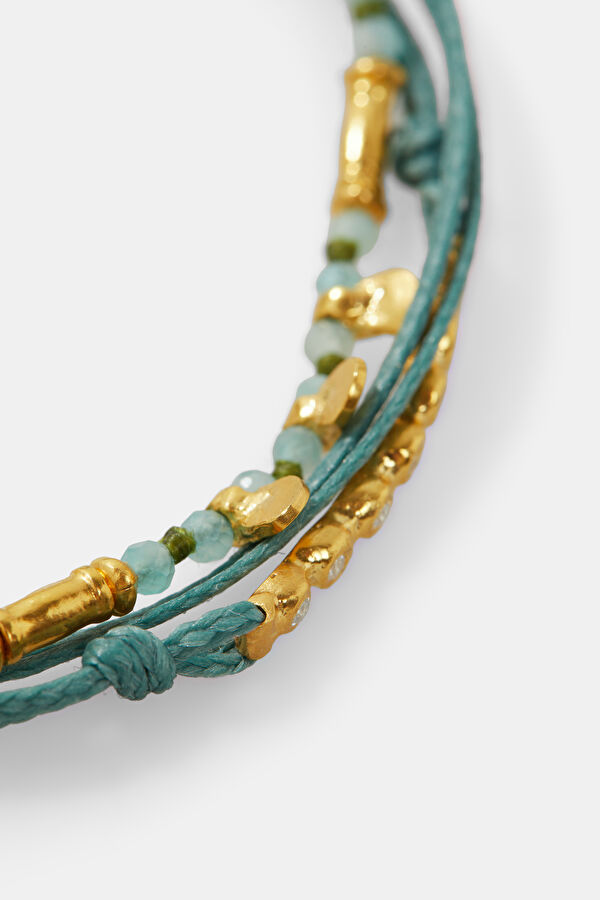 Khaki Gold Plated Bracelet 3