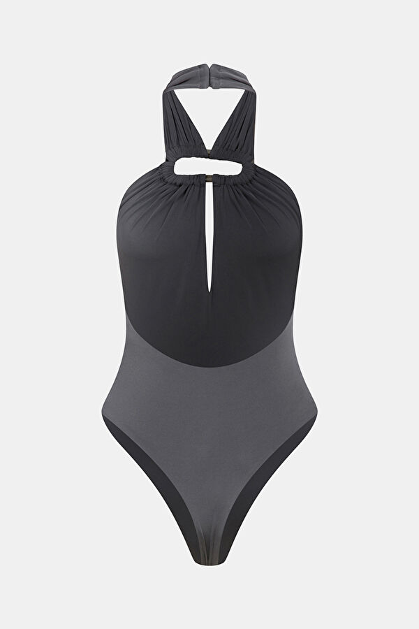 Gri Kadın Body 2