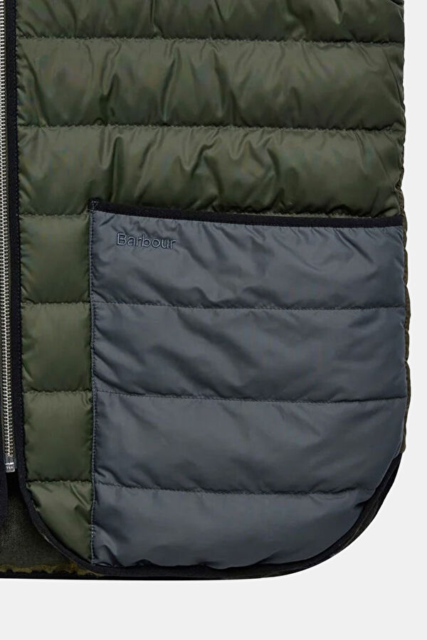 Reversible Down Filled Khaki Men's Vest 5