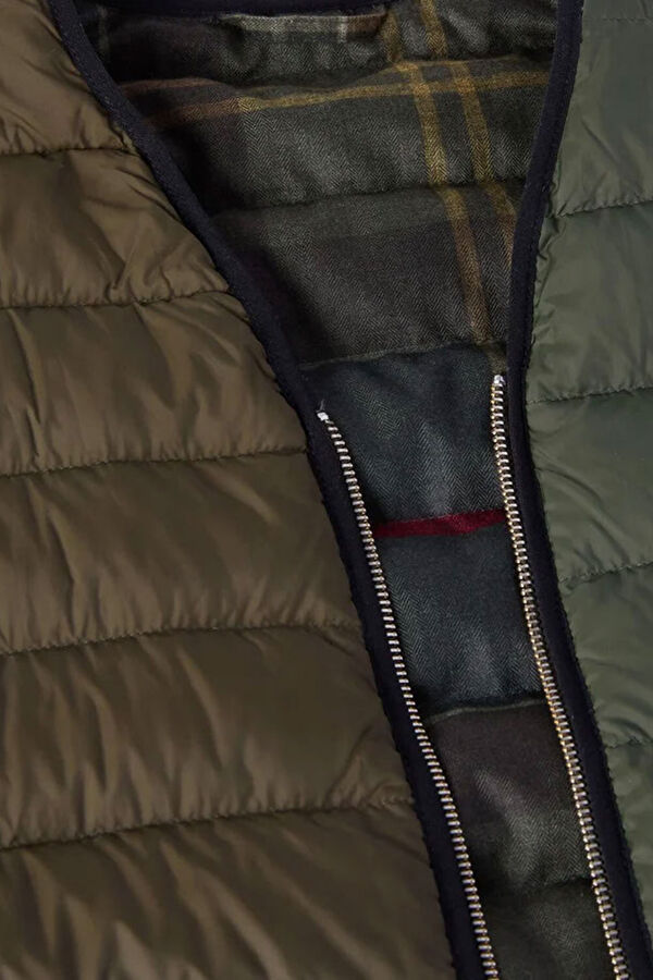 Reversible Down Filled Khaki Men's Vest 10