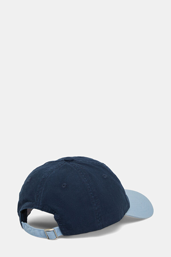 Navy Embroidered Hat 2