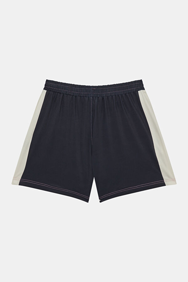 Black Printed Organic Cotton Men's Shorts 2