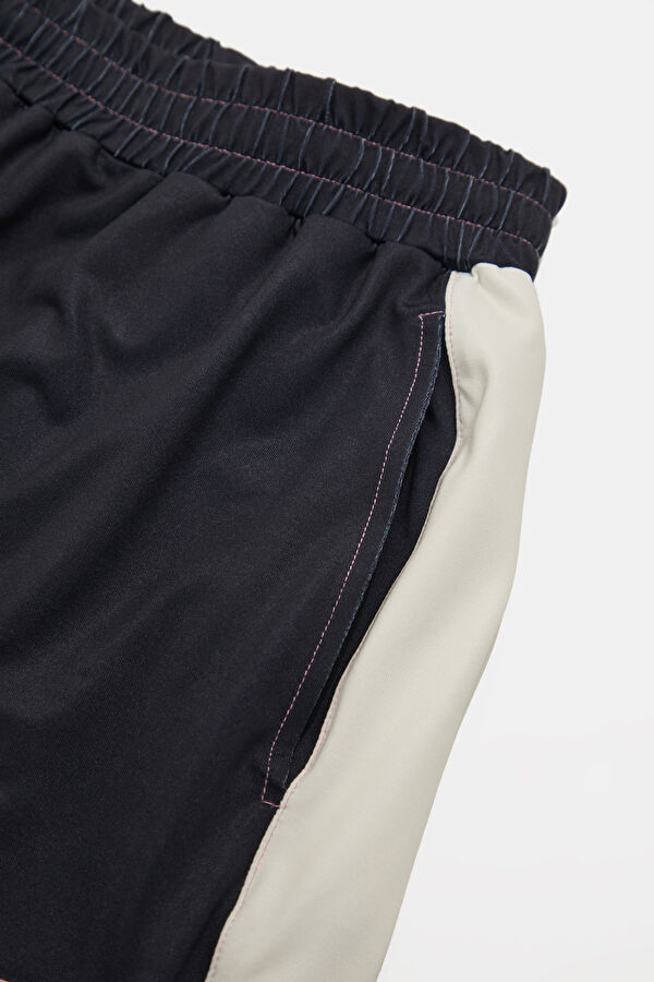 Black Printed Organic Cotton Men's Shorts 3