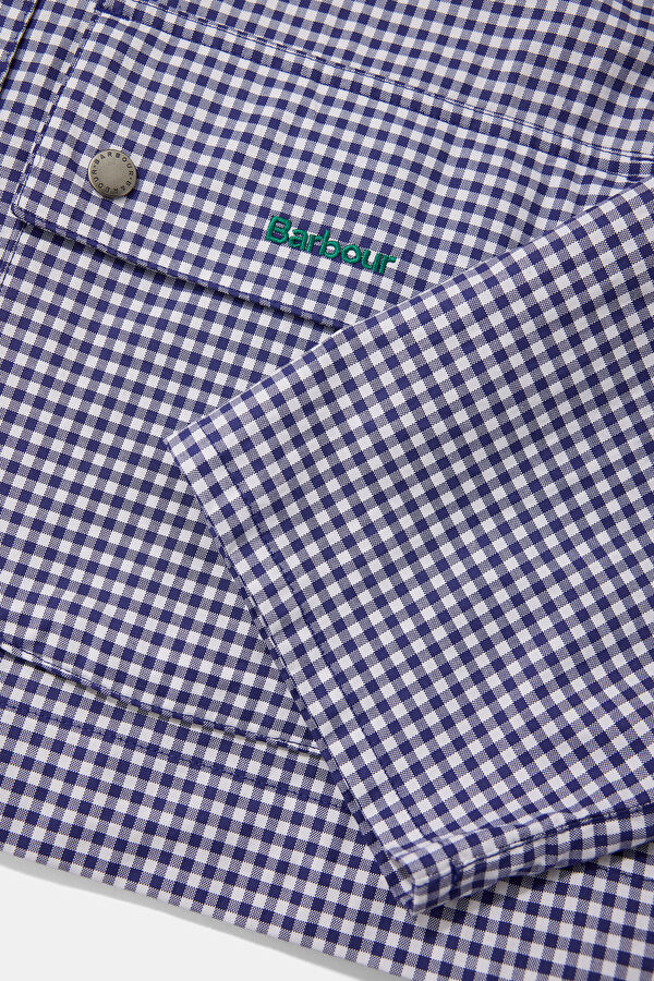 X Paul Smith Gingham Spey Casual Lacivert Kadın Mont 4