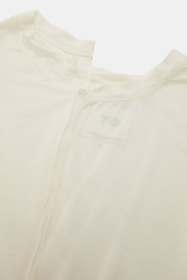 Beyaz V Yaka Kadın T-Shirt 3