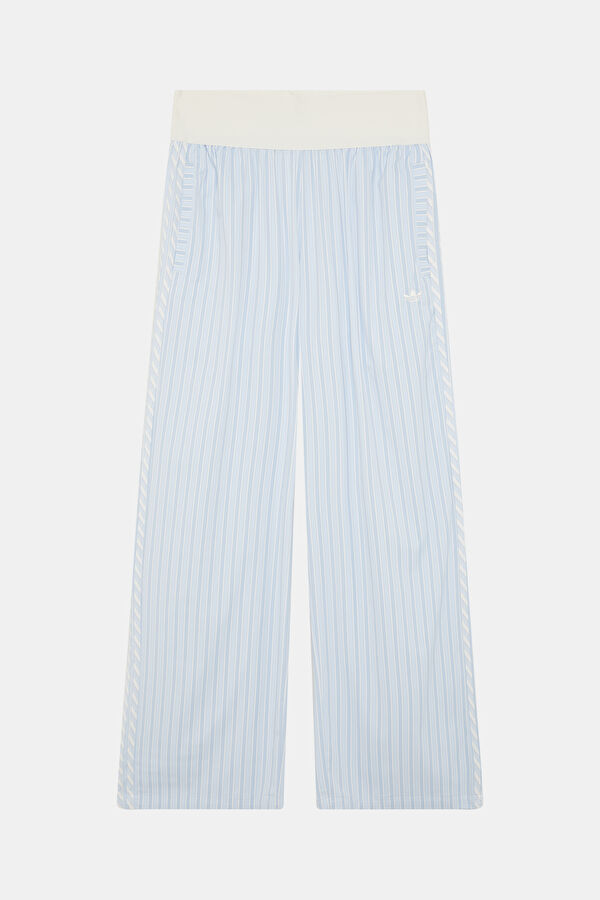 Light Blue Wide Leg Women's Sport Pants