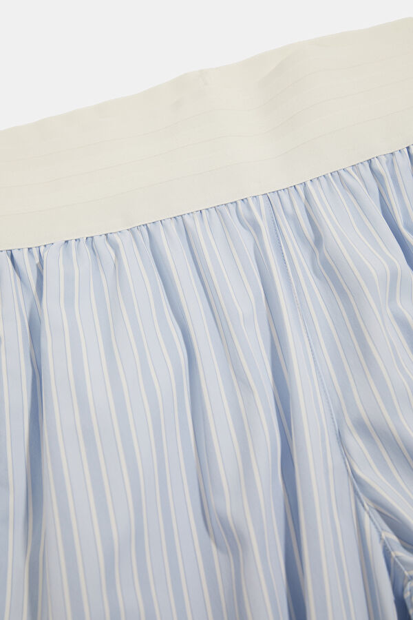 Light Blue Wide Leg Women's Sport Pants 3