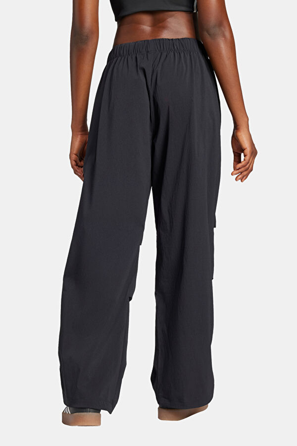 Siyah Loose Fit Kadın Pantolon 3