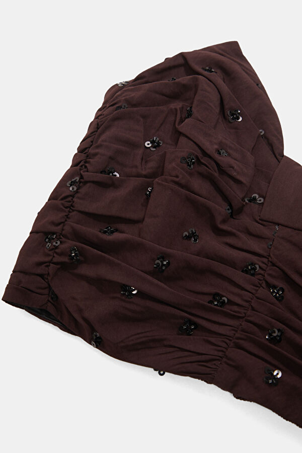 Bordo Kadın Bluz 5
