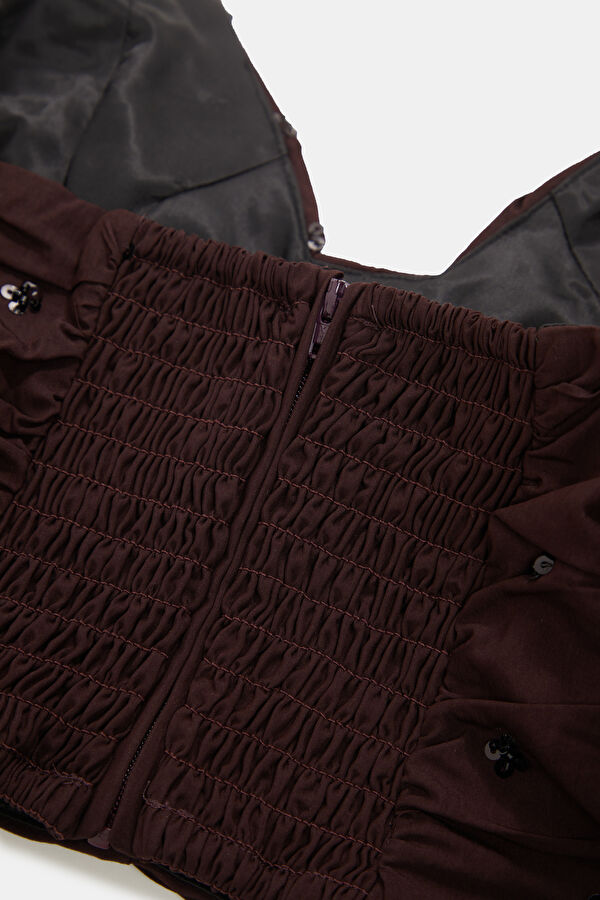 Bordo Kadın Bluz 6