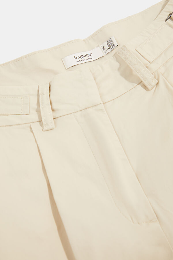 Cream Straight Women's Pants 6