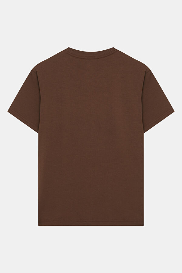 Kahve Kadın T-Shirt 2