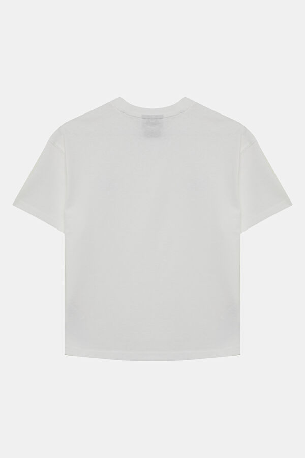 Beyaz Kadın T-Shirt 2