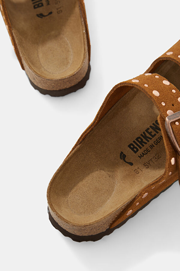Arizona Vl Rivets Tan Women's Slippers 5