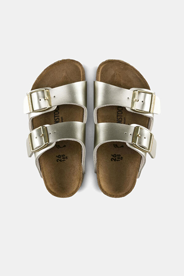 Arizona BF Electric Metallic Gold Children's Slippers 4