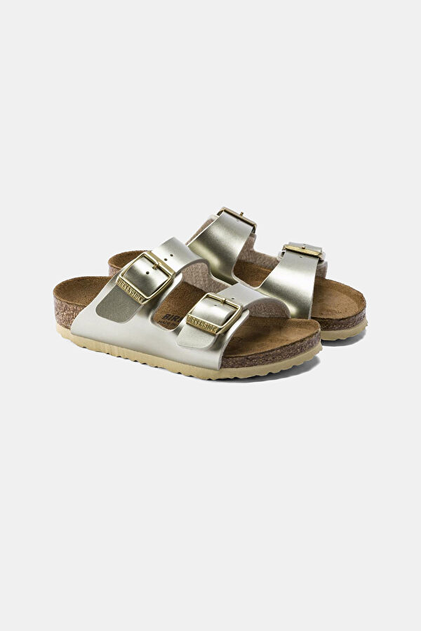 Arizona BF Electric Metallic Gold Children's Slippers 5