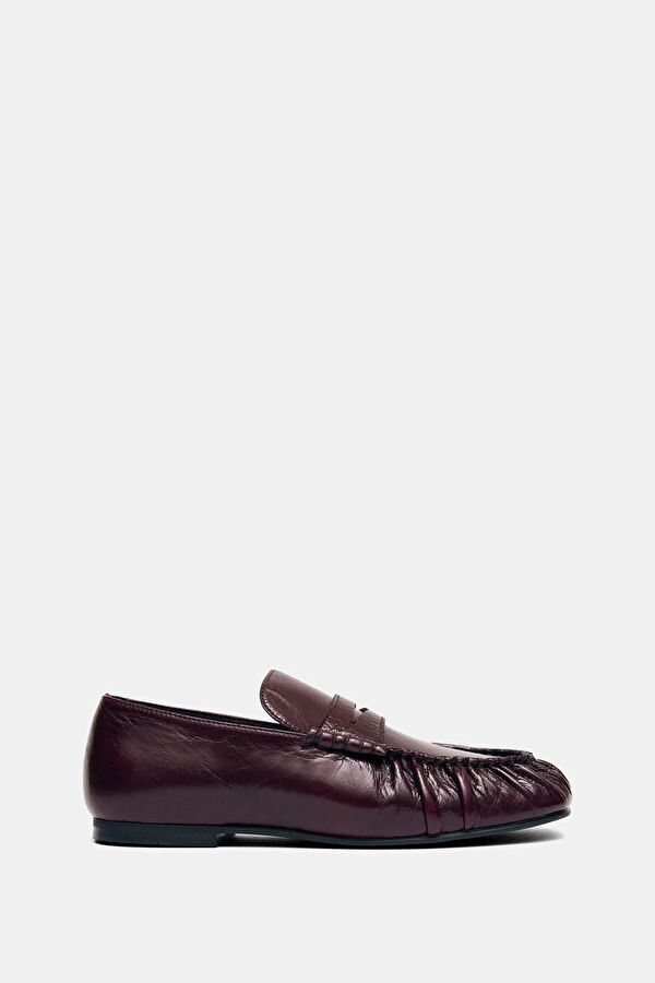 Aven Rift Leather Bordo Kadın Ayakkabı