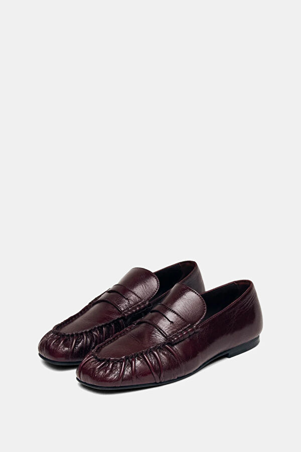 Aven Rift Leather Bordo Kadın Ayakkabı 2