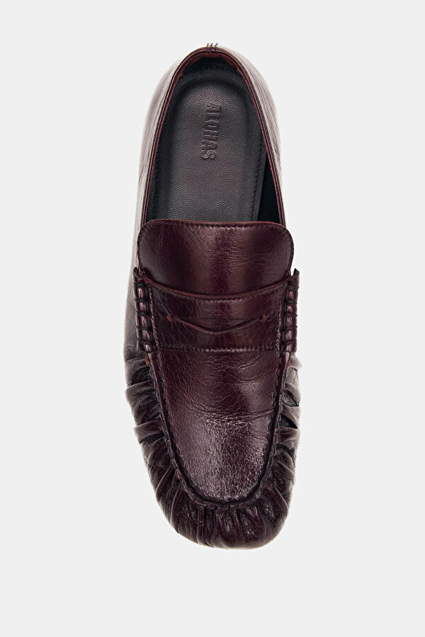Aven Rift Leather Bordo Kadın Ayakkabı 3
