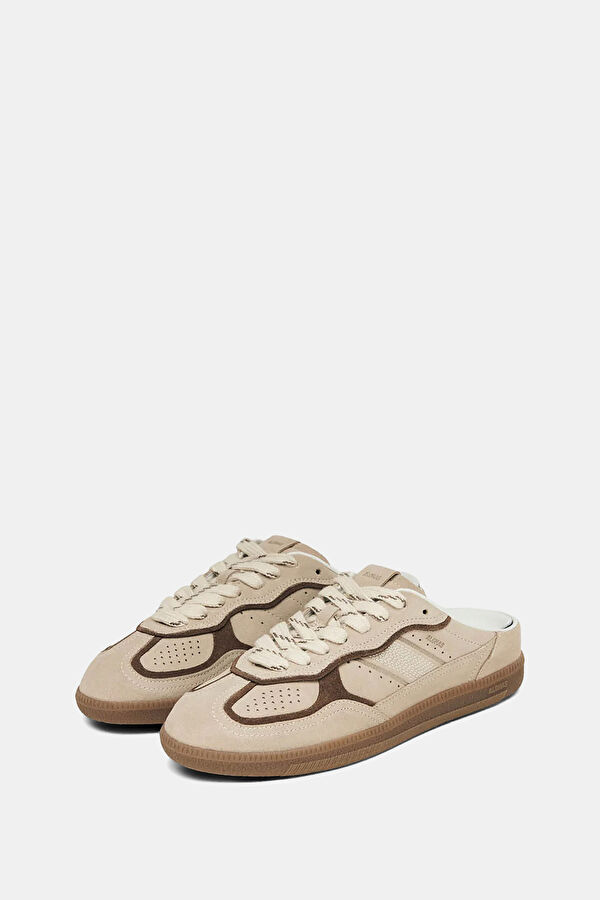 Tb.490 Mule Leather Cream Women's Sneakers 2