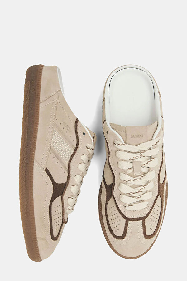Tb.490 Mule Leather Cream Women's Sneakers 3
