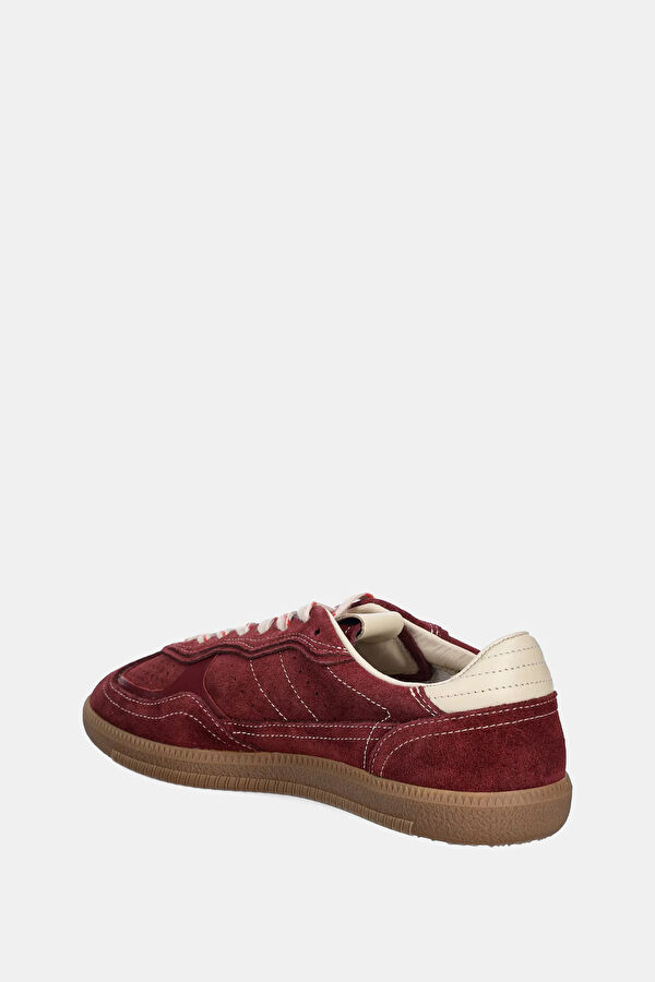 Tb.490 Rife Leather Bordo Kadın Spor Ayakkabı 2