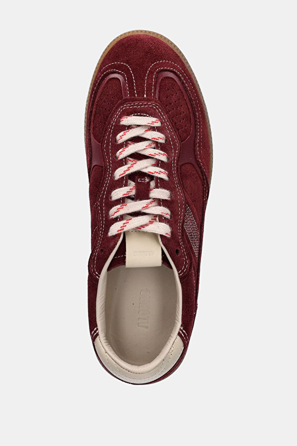 Tb.490 Rife Leather Bordo Kadın Spor Ayakkabı 3