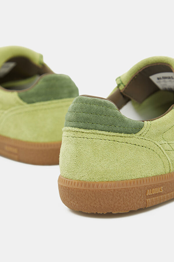 Tb.490 Club Suede Leather Yeşil Kadın Spor Ayakkabı 5