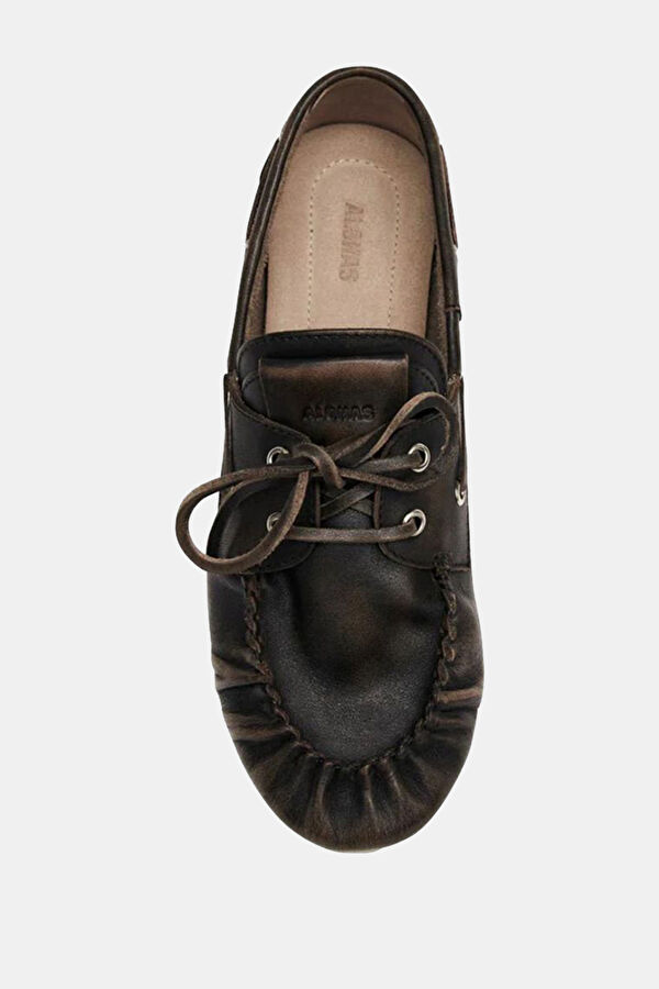 Rowan Brushed Leather Kahve Kadın Ayakkabı 2