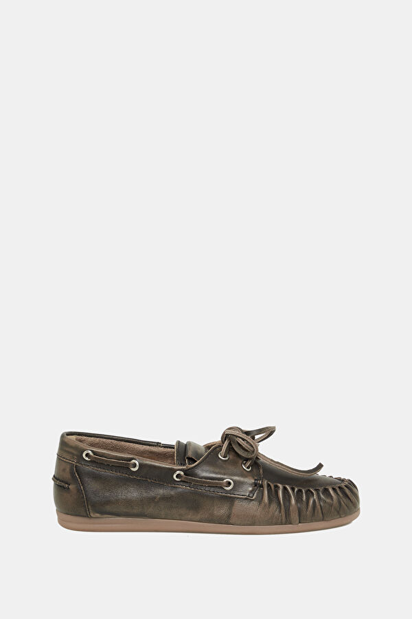 Rowan Brushed Leather Kahve Kadın Ayakkabı 7