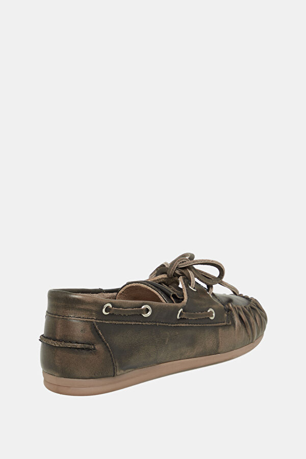 Rowan Brushed Leather Kahve Kadın Ayakkabı 9