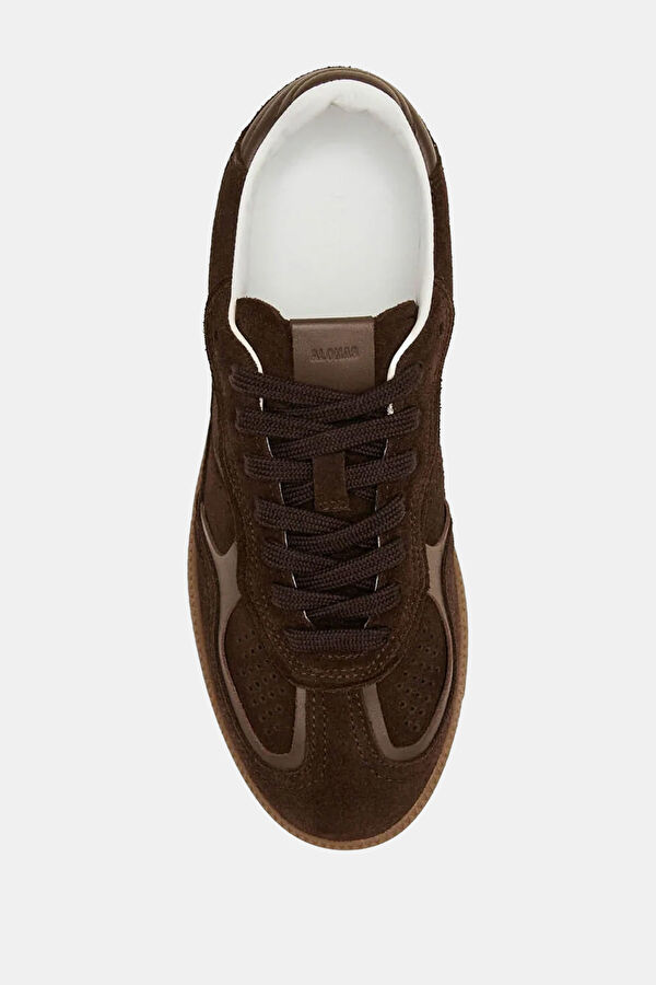Tb.490 Rife Leather Koyu Kahve Kadın Spor Ayakkabı 4