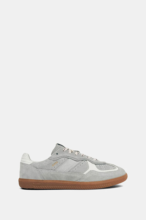 Tb.490 Rife Leather Light Gray Women's Sneakers