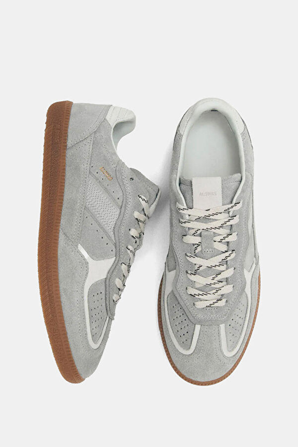 Tb.490 Rife Leather Light Gray Women's Sneakers 3