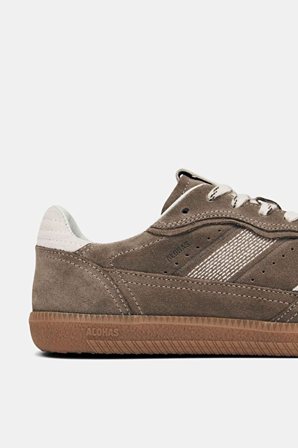 Tb.490 Rife Taupe Leather Mink Women's Sneakers 6