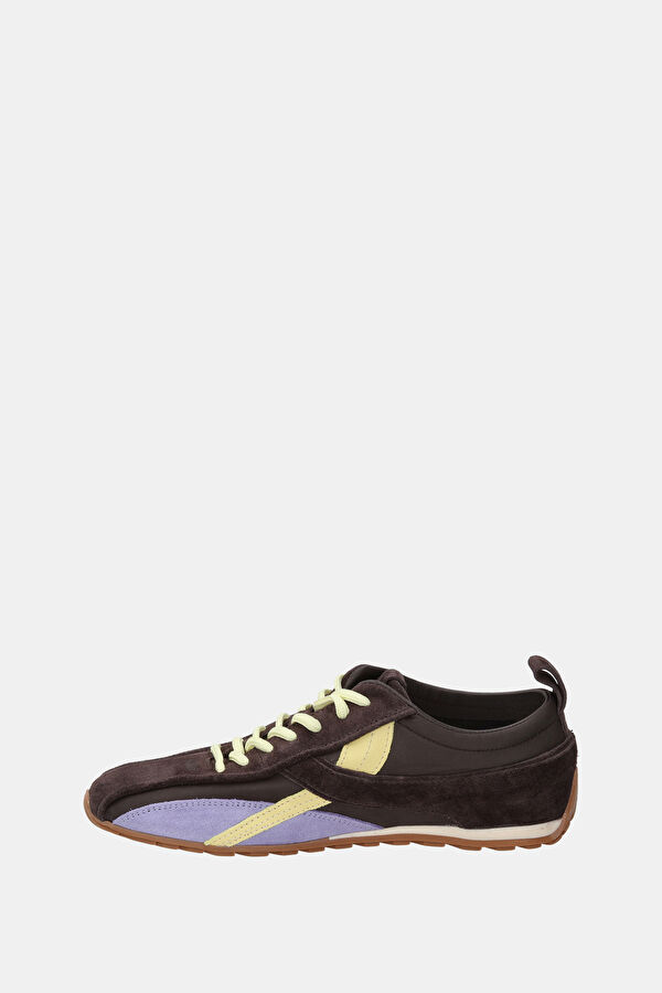 Tb.304 Nylon Leather Kahve Kadın Spor Ayakkabı 2