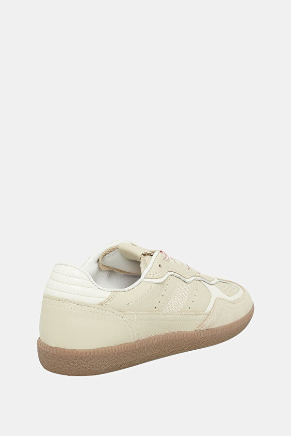Tb.490 Rife Grain Leather Cream Women's Sneakers 3