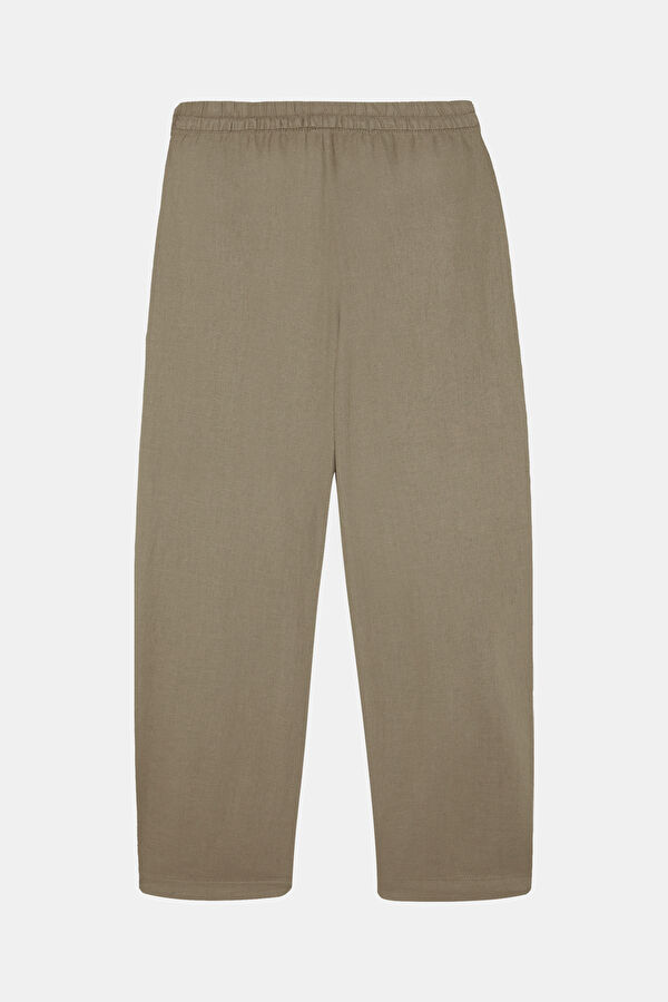 Mink Straight Linen Women's Pants 2