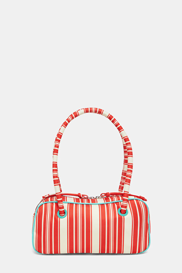 Red Patterned Bag 3