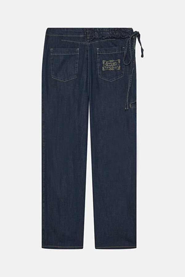 Straight Leg Augusta Dark Navy Women's Jeans 2