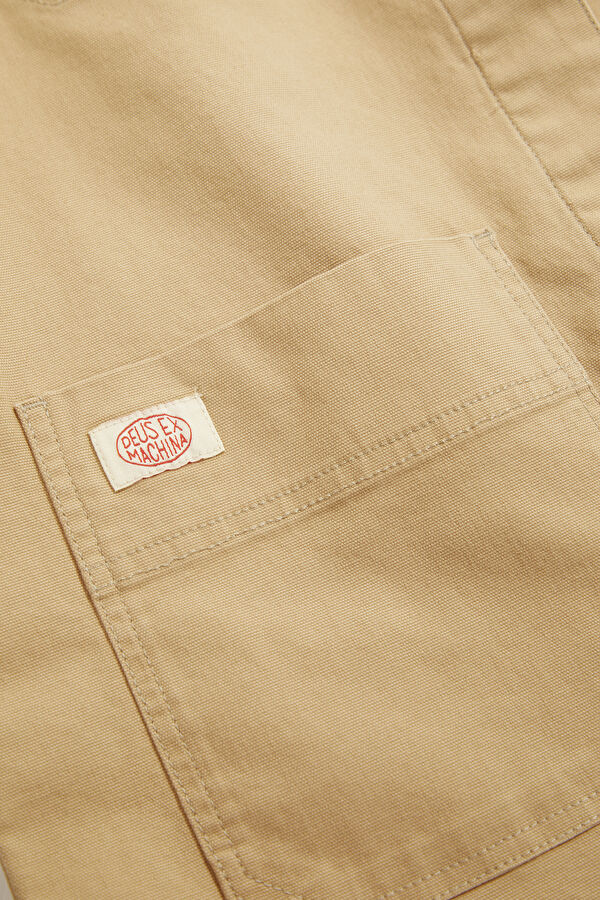 Beige Buttoned Women's Jacket 4