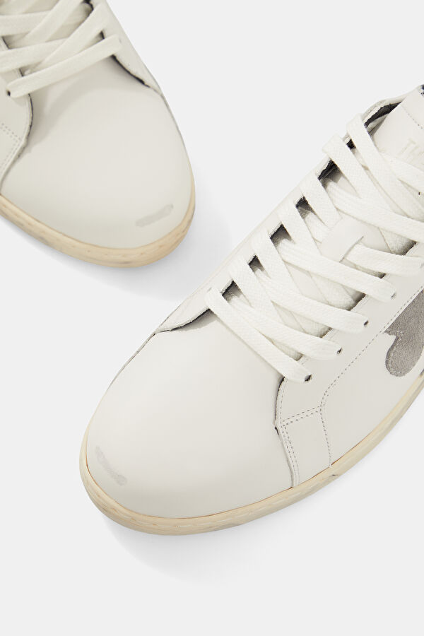 Geneva White Men's Sneakers 4