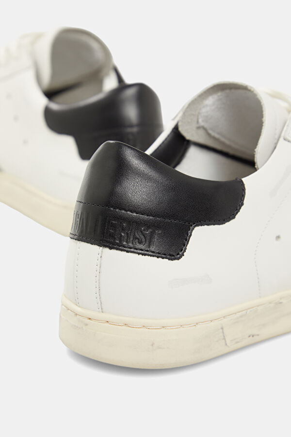 Geneva White Men's Sneakers 5