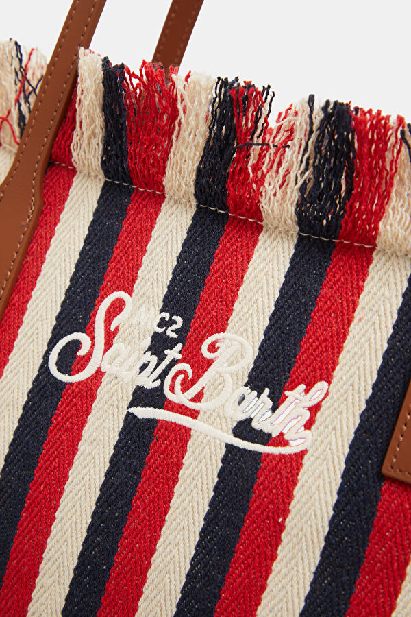 Red Striped Bag 4