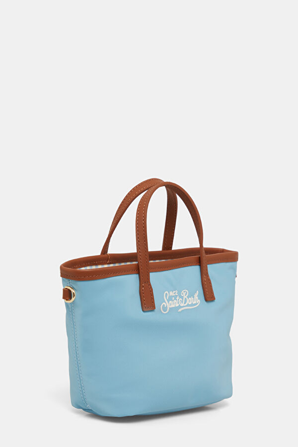 City Bag Mini Nylon Blue Bag 3