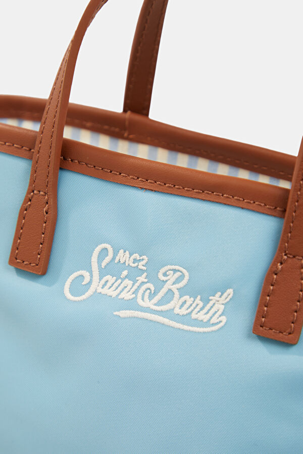 City Bag Mini Nylon Blue Bag 5